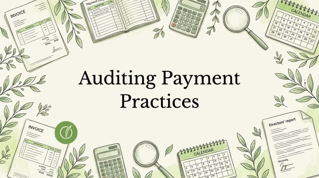 Auditing Payment Practices